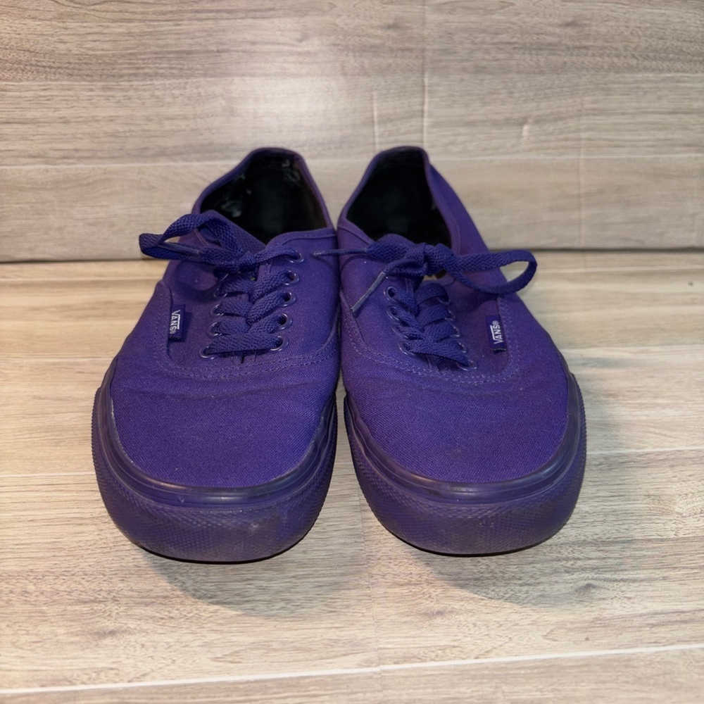 Purple Canvas Men's Shoes - Picture 2 of 9